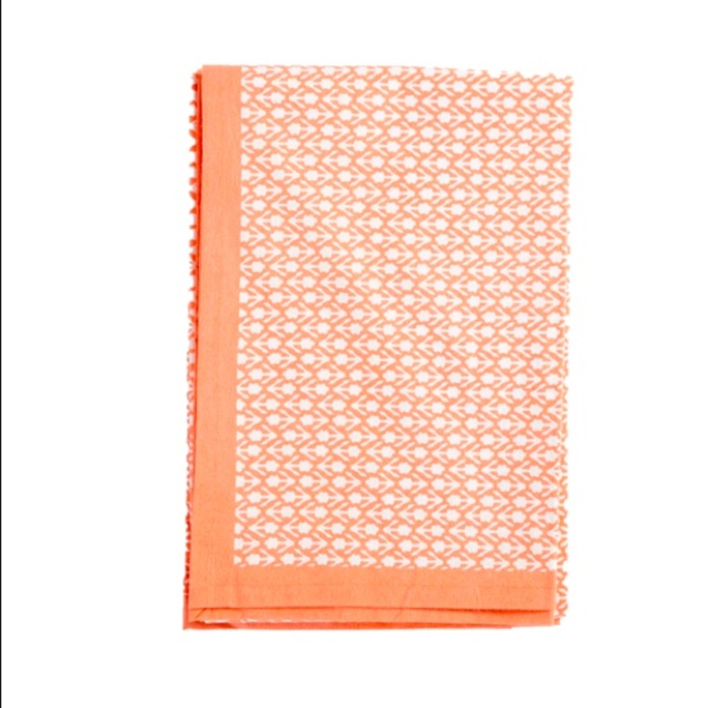 Amanda Lindroth Floral Coral Tablecloth 60x90 (S)